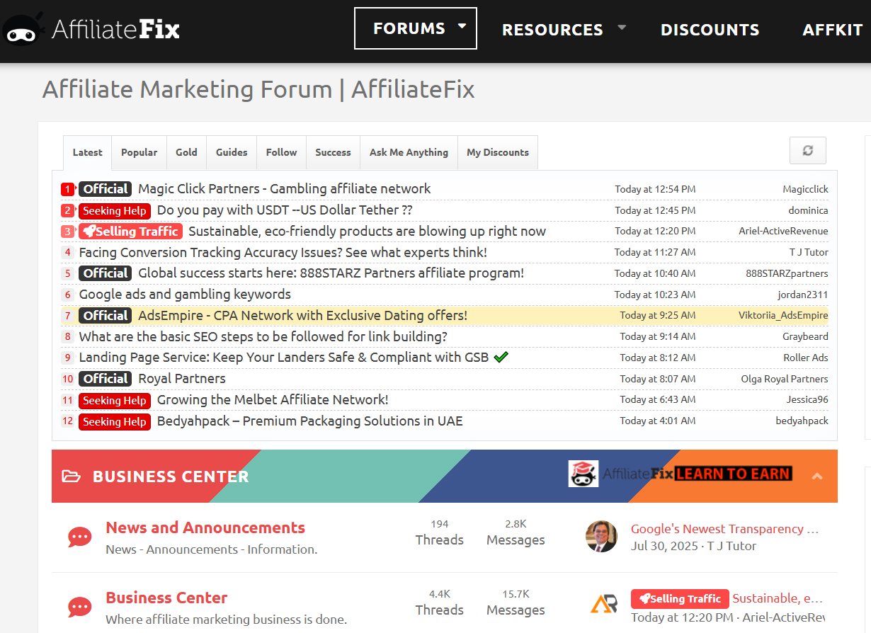 AffiliateFix