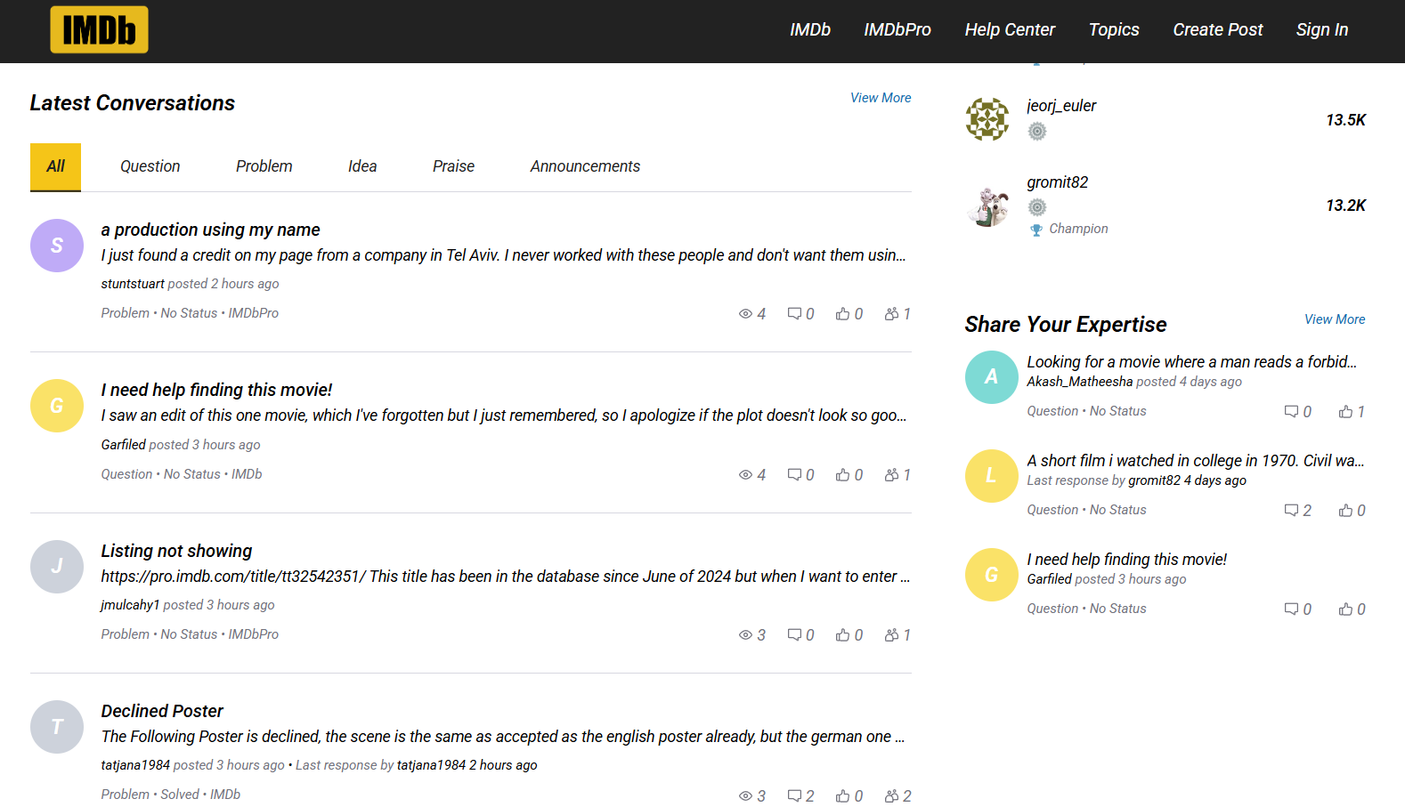 IMDb Community